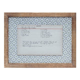 Framed Recipe Card - 4 Asst.