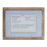 Framed Recipe Card - 4 Asst.