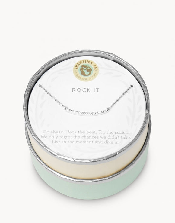 Rock It - Silver Necklace
