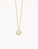 Shooting Star - Gold Necklace