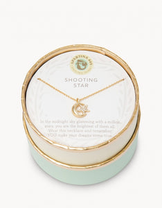 Shooting Star - Gold Necklace