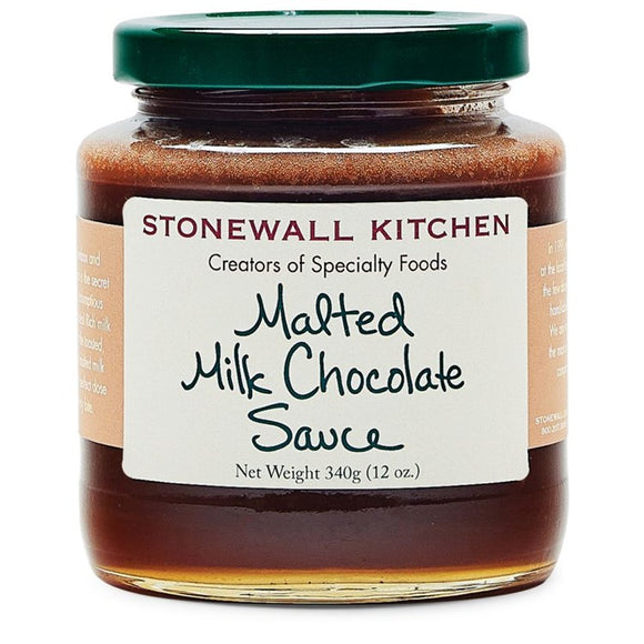 Malted Milk Chocolate Sauce