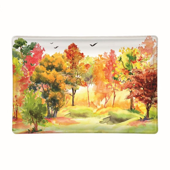 Orchard Breeze Rectangular Glass Soap Dish