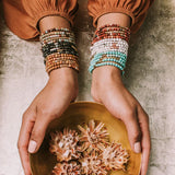 Wrap Bracelet; Mexican Onyx - Stone of Confidence