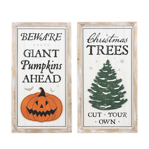 PKNS/TRS - Reversable Wooden Sign