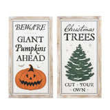 PKNS/TRS - Reversable Wooden Sign