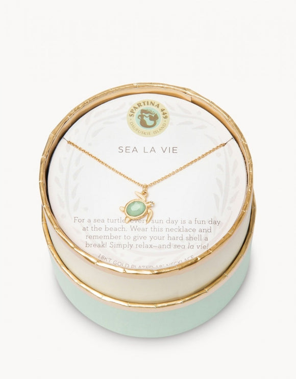 Sea La Vie - Gold Necklace