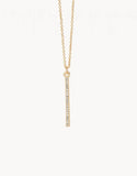 Unstoppable/Vertical Bar 18" Necklace